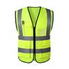 Reflective Multi-Pocket Cold-Proof Vest for Construction, Landscaping, Sanitation, Traffic, Ride-Hailing, and Riding