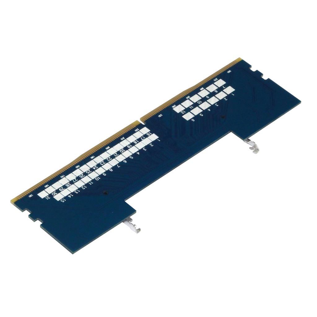Laptop DDR4 SODIMM To Desktop DIMM Memory RAM Connector Adapter 3200/2666/2400/2133MHZ Memory Adapter Card