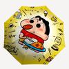 1pc Crayon Shin-chan Automatic Open/Close Umbrella - Compact Travel Umbrella with 8-Rib Durable Frame, Lightweight & Portable for Commuting, Fashionab