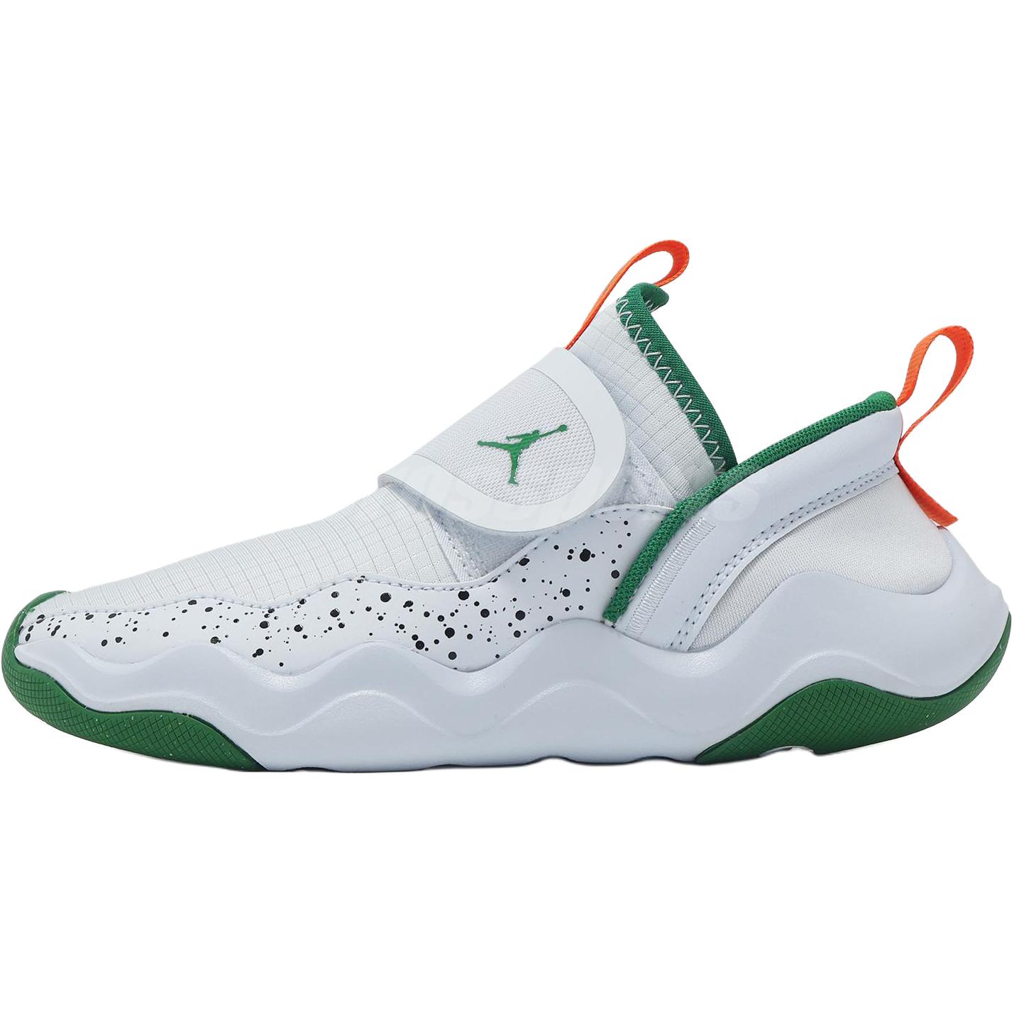 

Кроссовки Air Jordan 23/7 PS Hurricanes для детей Белые Футбольно-серые Оранжево-пламенные DQ9293-018 35