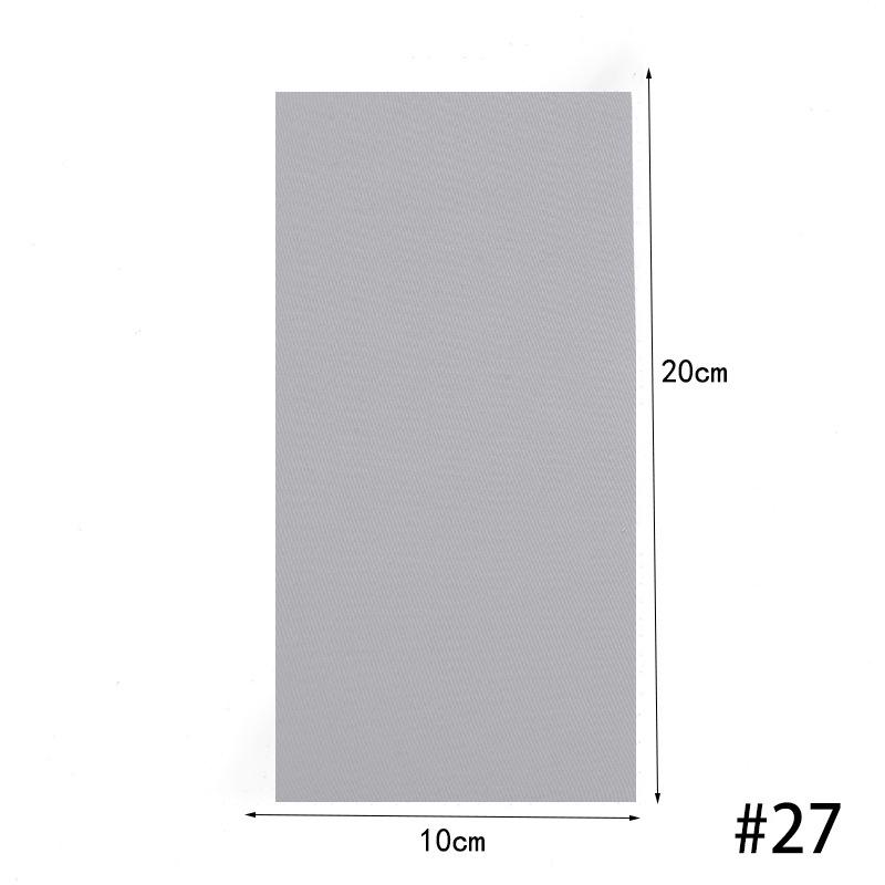 34 Color Self-Adhesive Patches for Jackets, Umbrellas, Tents (20x10 Cm)