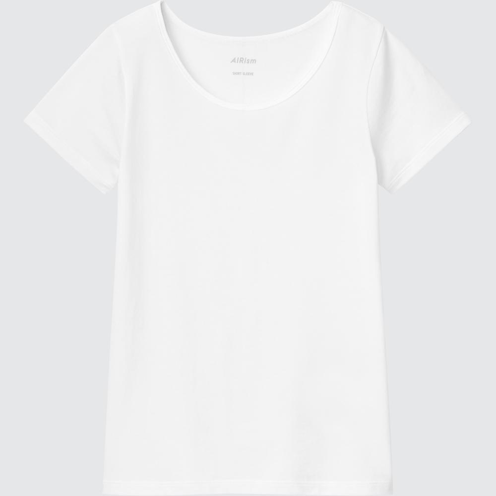 

UNIQLO KIDS AIRism С воротником из смесового хлопка и короткими рукавами