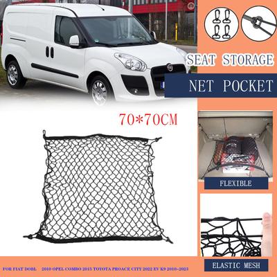 Pro Fiat Doblo 2010 Opel Combo 2015 Toyota ProAce City 2024 EV K9 2010~2024 Kufr auta Elastická síť vzadu Cargo Auto příslušenství