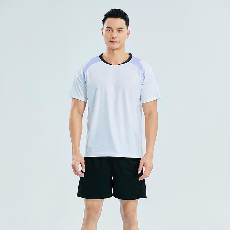 New table tennis suit men s and women s sportswear short-sleeved children s jersey team uniform training competition uniform quick-drying group buying One size fits all