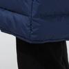 Nike Logo Print Zip-Up Windproof Warm Hooded Mid-Length Down Jacket Men Outerwear Blue DV0756-410