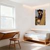 Sexy Woman Vintage Western Countryside Tin Sign Grassy Field Cowboy Hat Denim Shorts Metal Poster for Bar Home Cafe Wall Decor