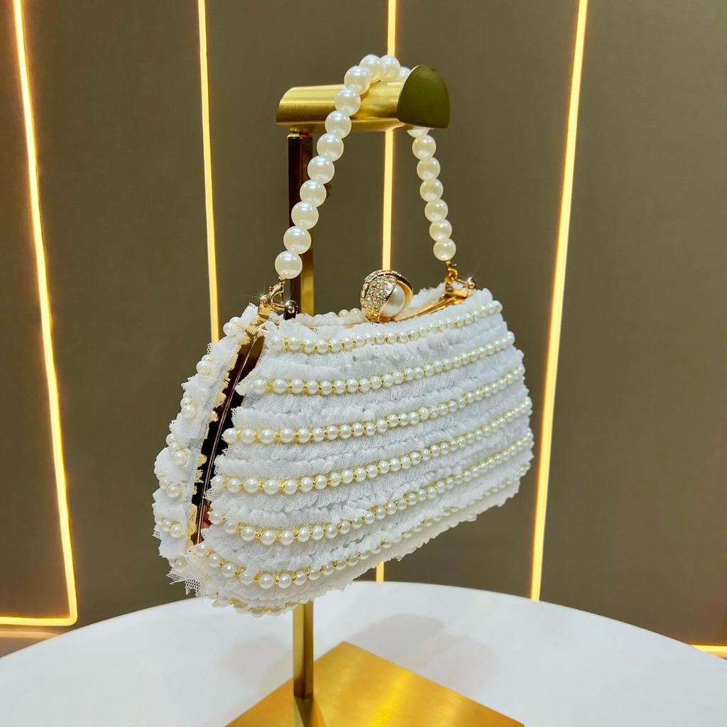 Handbag, Hand-held Bag, Fashionable Chain Bag, Small Bag with Lace Trim, Crossbody Bag, Shoulder Bag