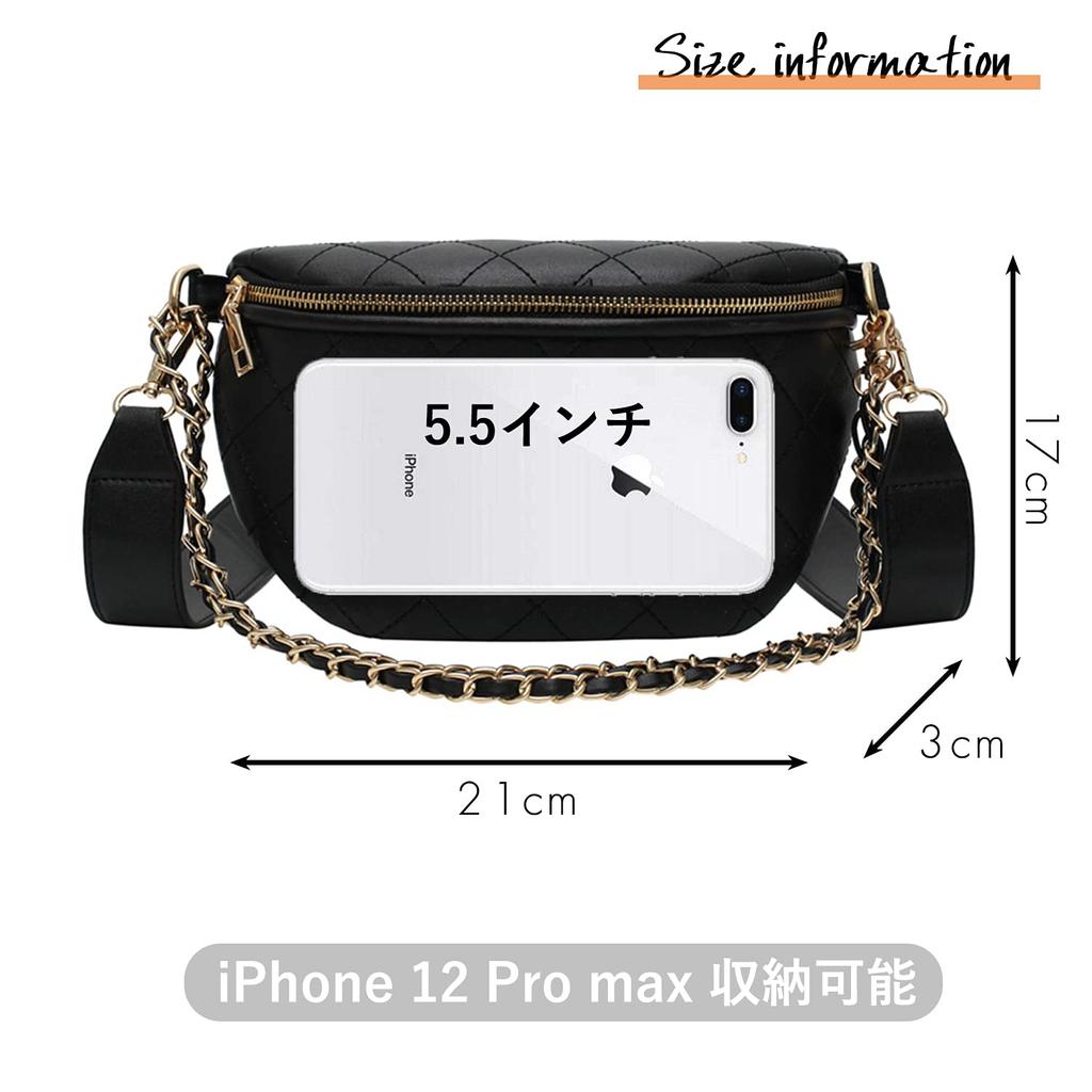 Small Crossbody Shoulder Cute and Popular Leather Chain PU Leather Mini Fits Long Quilted Bag [D-mmsu] Women's Bag, Bag, Bag, Bag, Wallets, 3-Way