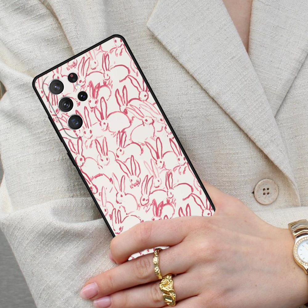 Easter bunny Cell Phone Case for Samsung Galaxy S26 Ultra S25 S24 S23 S22 S21 S20 Note10 Cover