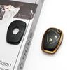 Gold Edge TPU Remote Key Case Cover 2/3 Buttons Shell Fob Holder For Renault Logan DACIA Megane Espace Laguna Duster Sandero Fluence Clio
