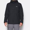 Under Armour Storm Powerline Insulated Logo Pattern Loose Zip Hoodie Jacket Men Jackets Black 1280813-001