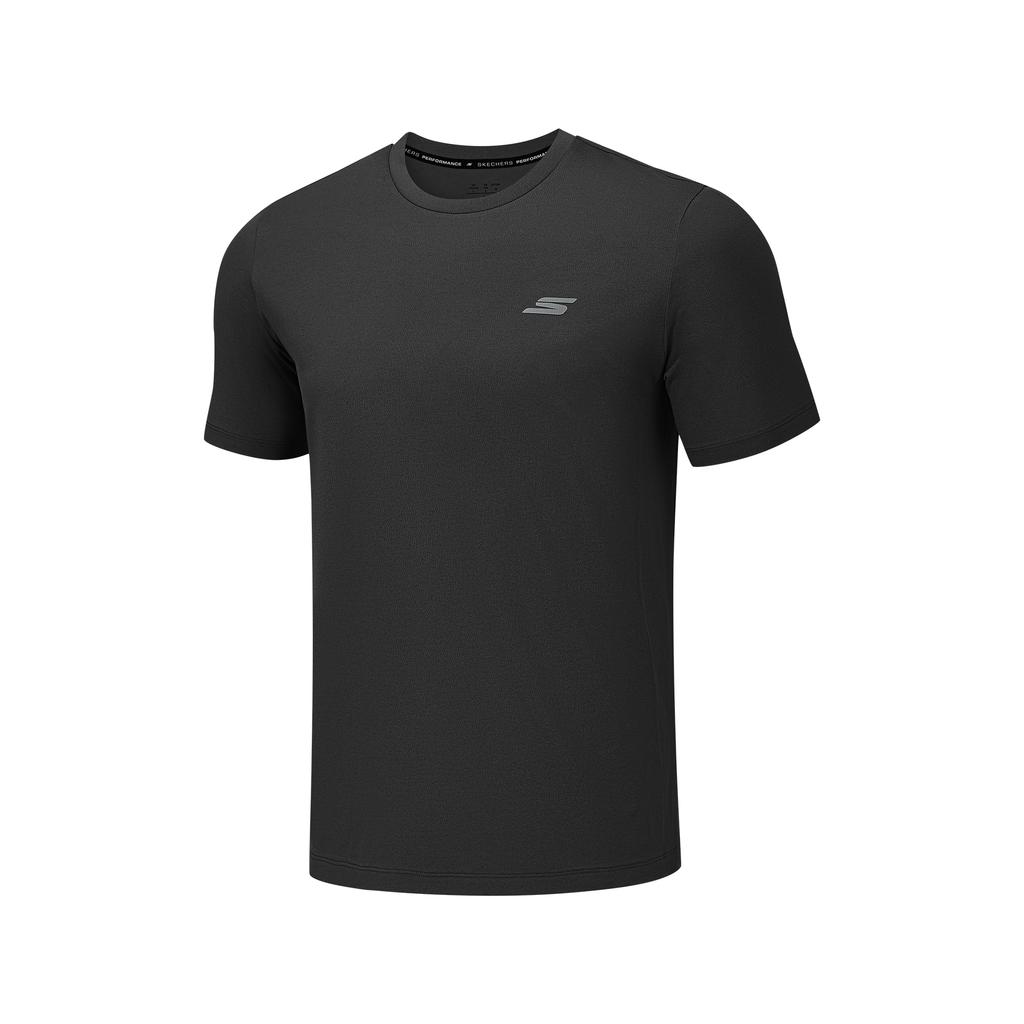 Skechers Comfortable Breathable Lightweight Versatile Design Sports Fashion Elastic T-Shirt Unisex Tops P226M099-0018