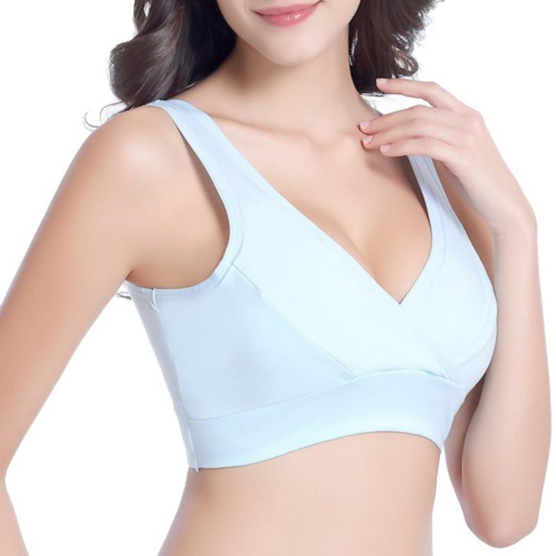 Breast Feeding Maternity Bras Sleep Nursing Bras Women Pregnant Feeding Underwear