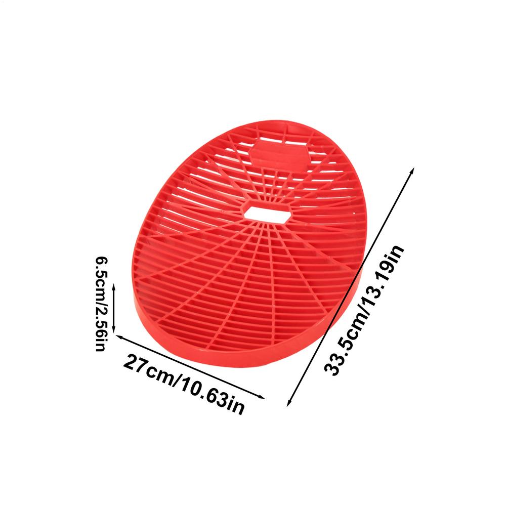 

Dirt Trap Car Wash Bucket Car Wash Filter Cleaner Net Insert Washer Catcher Separator For Automotive Washing Auto Detailing червоний