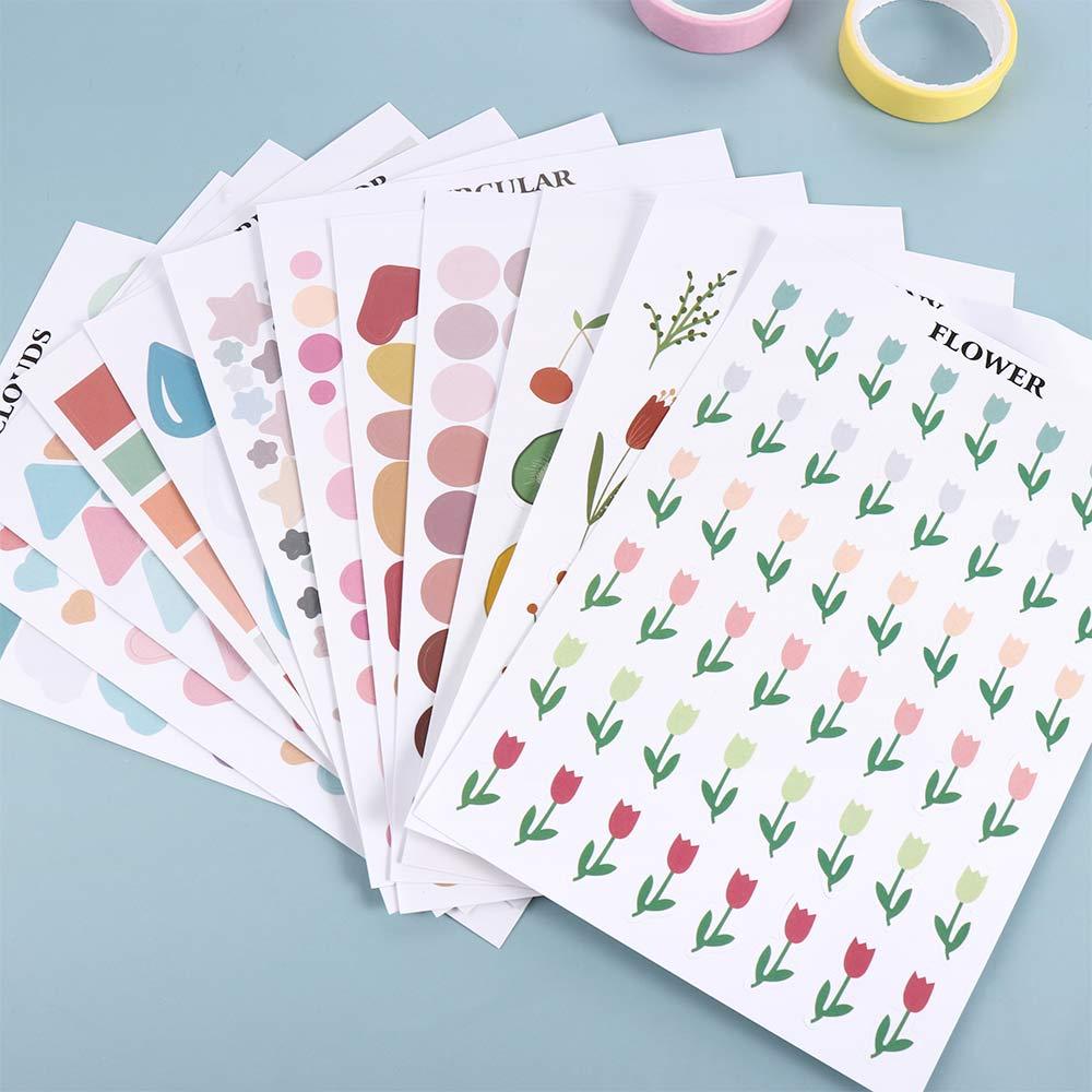 Supplies Album Diary Scrapbooking Stickers Stationery Stickers Decorative Decals Label Stickers