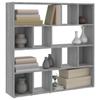 VidaXL Bookcase-Room Divider Sonoma Grey 105x24x102 Cm 823251