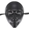 Atmungsaktive Halloween-Maske Bequeme Party-Kleidung Stilvolle Schwarze Gesichts-Requisiten Für Kostümbälle Und Thematische Veranstaltungen