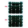 48Pcs Shatterproof Christmas Baubles Velvety Ball Hanging Ornament Christmas Tree Decoration For Wreath Mantels Window