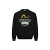 Logo Print Loose Fit Crew Neck Sweatshirt Men Sweatshirt Black 2EAGNM3SW5226OSCT