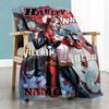 Warner Bros. Movies (16) Personalized Text Blanket Throw Customizable Blanket Comfortable Perfect for Sofa Livingroom Living Room Bedding