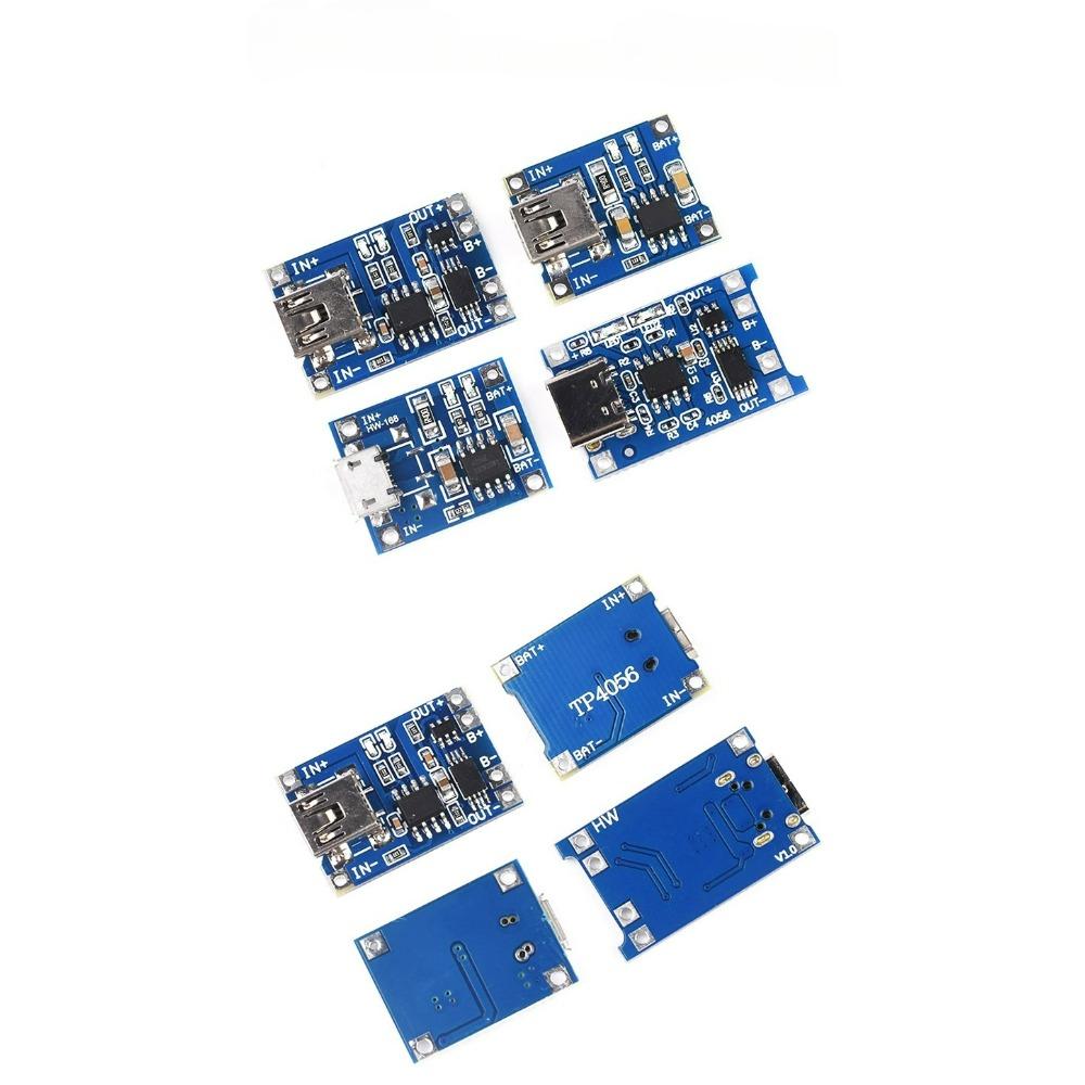 TP4056 | 18650 Lithium Battery 3.7V 3.6V 4.2V Safe Charging Board 1A High-Efficiency Overcharge/Overdischarge Protection
