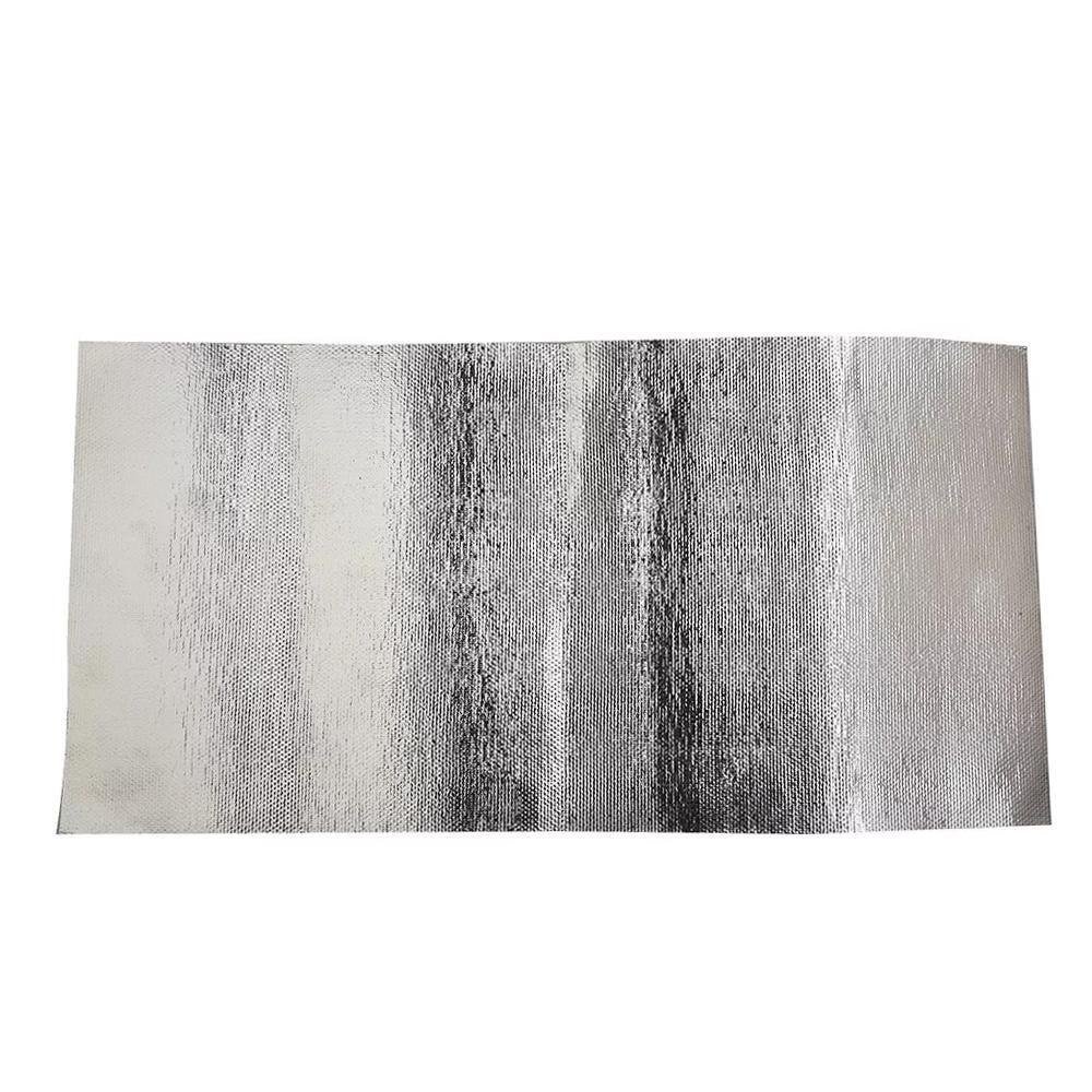 25x50cm 25x100cm 1pcs Car Heat Protection Film Car Fender Heat Auto Motorcycle Heat Shield Insulation Exhaust Engine Film Wrap