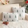 Faux Rabbit Fur Cushion Cover Cozy Fluffy Pillowcase Soft Throw Pillow Cover