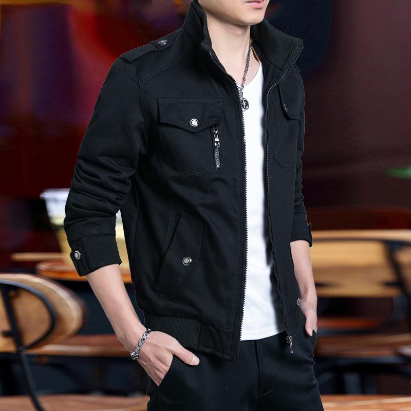 Men's Coat Summer New Slim Jacket Casual Thin Spring and Autumn Clothes Trend Korean Version Handsome Clothes