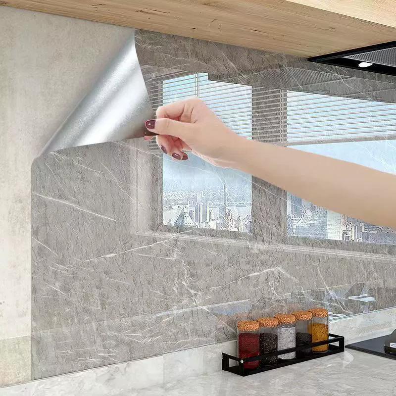 45cm Grid Background Wall Self-adhesive Bedroom Living Room PVC Waterproof Wall Sticker Self-adhesive Home Decoration Wallpaper