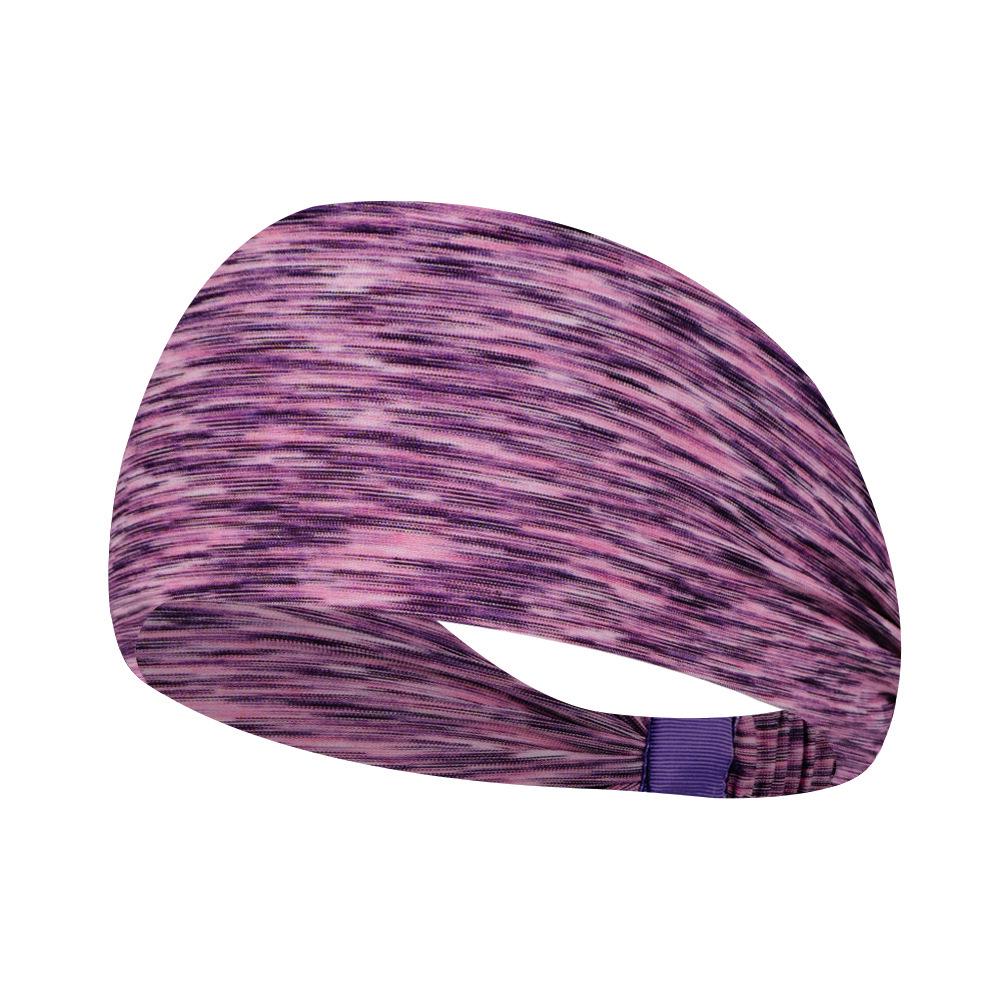 European & American Sweat-Wicking Antiperspirant Running Headband for Women