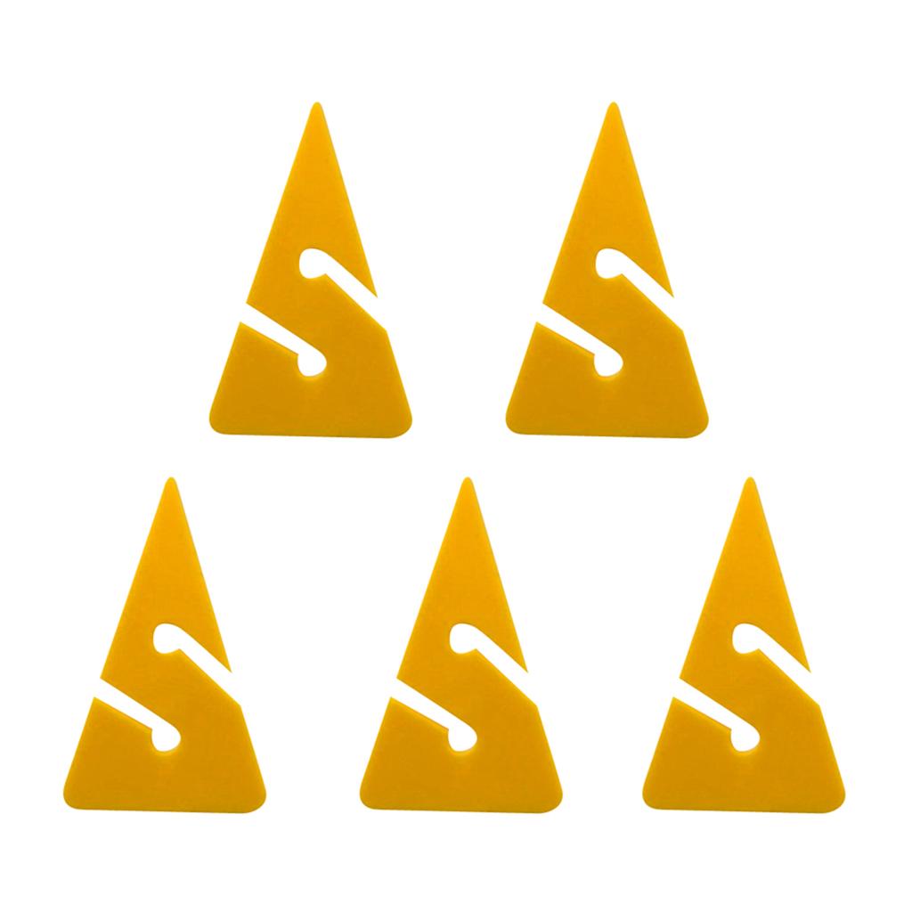 5Pcs Cave Diving Line Arrow Marker Triangle Shape Guide Rope Indicator Scuba Safety Rope Line Marker for Underwater