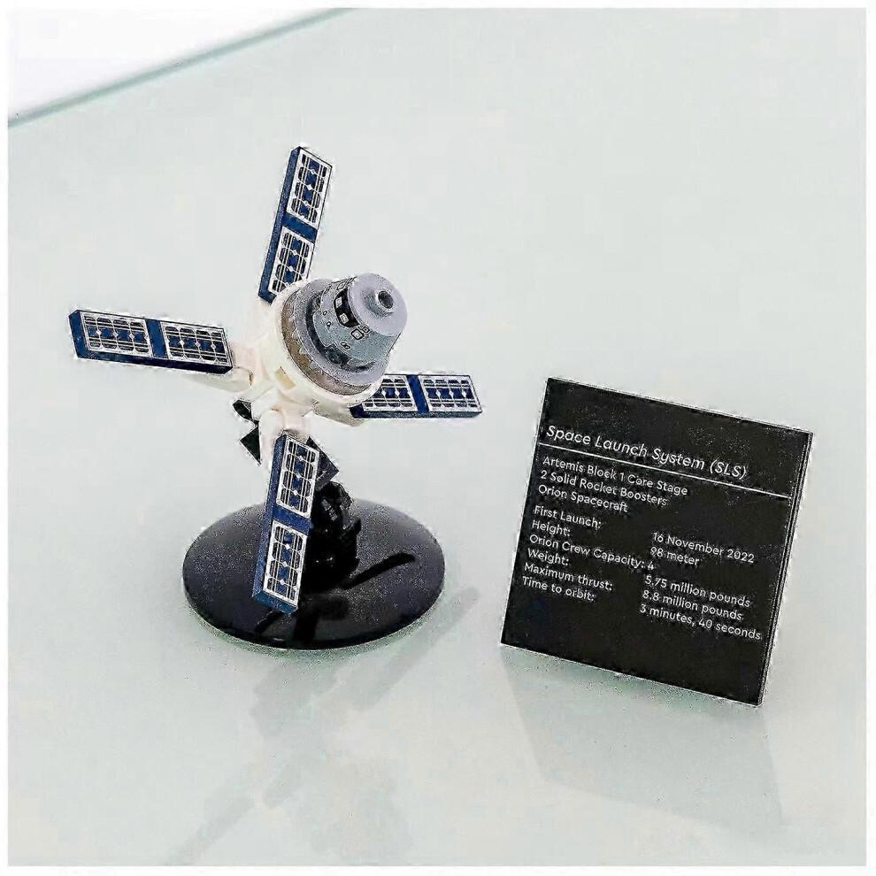 Nuevo sistema de lanzamiento espacial Artemis 2025, bloques de construcción compatibles, ladrillos aeroespaciales 10341, juguetes para niños y adultos.