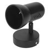 Wall Light Bulb Holder E26 Rotatable Matte Black Easy Installation Wall Mounted Bulb Socket for