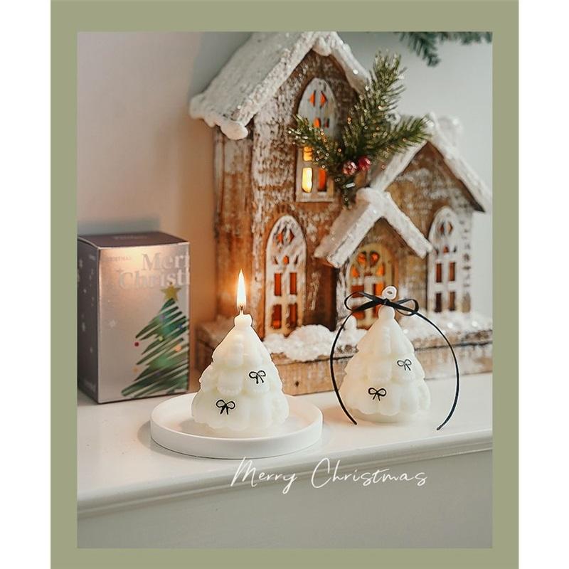 Christmas Tree Scented Candles: Fragrant Gifts for Christmas Parties, New Year's, and Birthdays