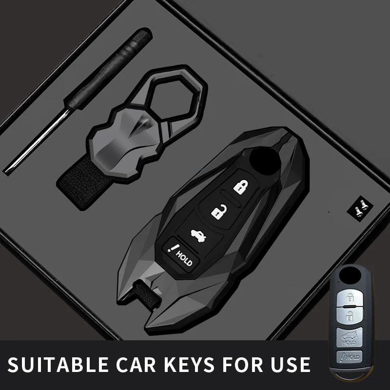 

Key Case for Car car key cover key case For Mazda 2 3 6 Axela Atenza CX-5 CX5 CX-3 CX-7 CX8 CX-9 2016 2017 2018 2019 2 3 4 Butt