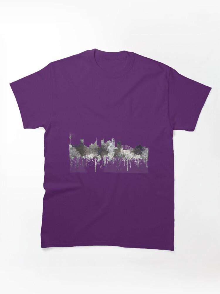 Cities Skylines Sydney, New South Wales, Australia Skyline - CRISP Classic T-Shirt