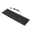 Arabic Keyboard 104 Keys USB Interface Wired Design Black ABS Material Office Keyboard for Desktop Computers