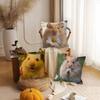 Funny Sad Hamster Emoticon Cushion Cover Pillowcase Upholstery Sofa Throw Pillow Home Decor Pillowcas