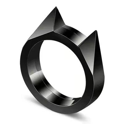 NEW Outdoor Survival Self-Defense Ring Portable Men's Women Finger Weapon Emergency Broken Glass Punk Hiking Camping Protector