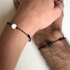 Couples Bracelets Friendship Love Cuff Moon And Sun Leather Braid Present Present Adjustable Current Voguish Fashionable InnovativeTrendy Cuff
