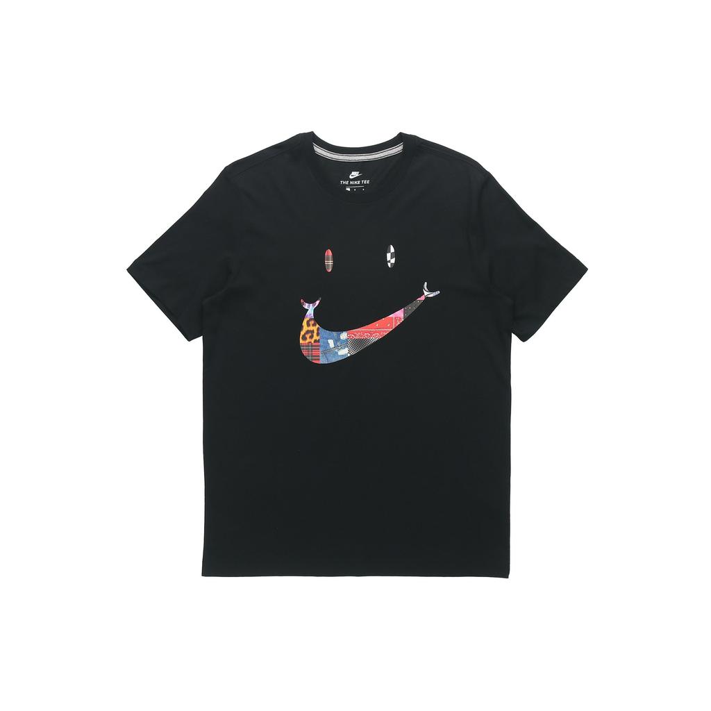 Nike Have A  Day Smiley Print Short Sleeve T-Shirt Men Tops Black CW7392-010