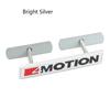 3D Metal 4 Motion Logo Car Grill Emblem Badge Trunk Sticker For VW Golf 5 MK4 T5 T6 Passat 4 B6 B8 B5 Tiguan 4motion AccessoriesNB8