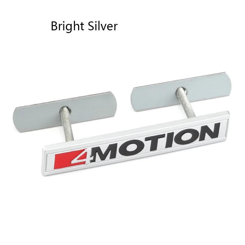 3D Metal 4 Motion Logo Car Grill Emblem Badge Trunk Sticker For VW Golf 5 MK4 T5 T6 Passat 4 B6 B8 B5 Tiguan 4motion AccessoriesNB8