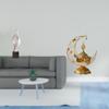 Abstract Figurine Sculpture Souvenir Decorative Statue for House Office Coffee Table with Arabic
