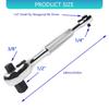 Professional Alloy Steel Ratchet Spanner Wrench With 5Degree Swing Angle 1/4,3/8,1/2 Drive For Tight Space Maintenance