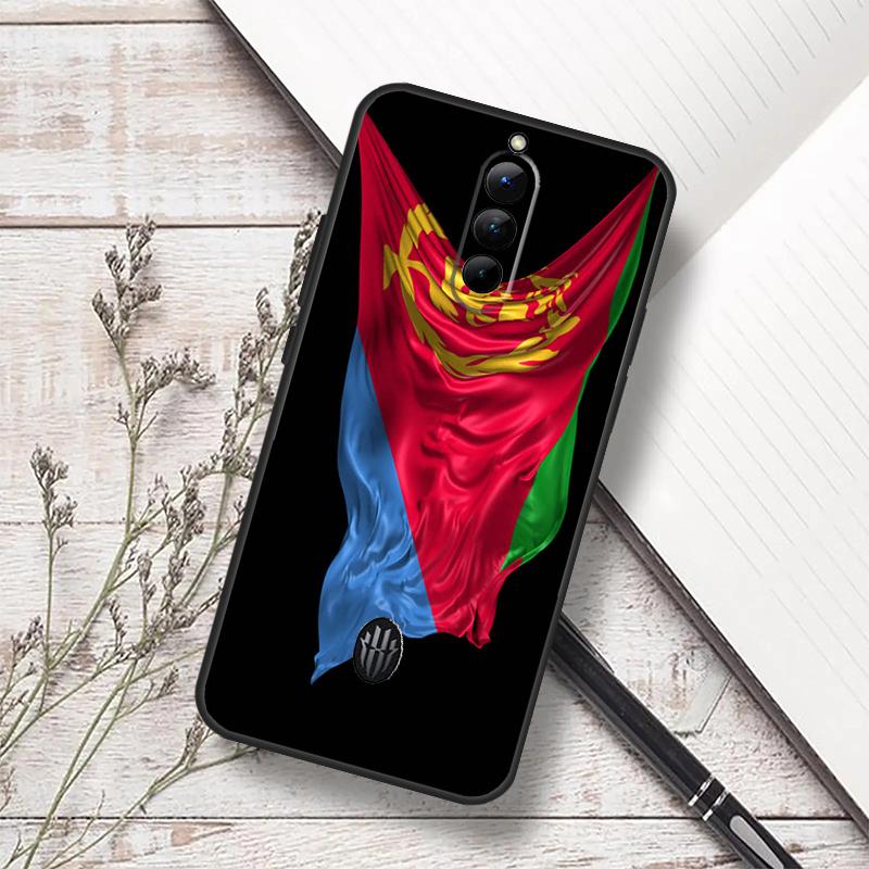 Eritrea Flag Case For ZTE Nubia Red Magic 10 Air 6S 7S 6 7 Pro RedMagic 8 9 8S 9S 10S 11 Pro Plus Cover