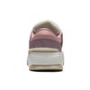 Li Ning Ginseng & Starlight Canchun Leather Low top Skateboard Shoes Women's White Purple AGCS246-4