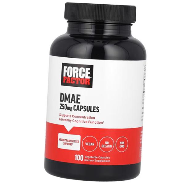 Диметиламиноэтанол, DMAE 250, Force Factor  100вегкапс (72641015)