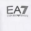 Emporio Armani EA7 SS22 Logo Print Rundhals Pullover Langarm Sweatshirt Herren sweatshirt Weiß 3LPM54-PJEQZ-1100