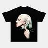 T-shirt z wzorem Gwiazdy Avatar dla Mężczyzn i Kobiet Letni Nowy Retro Pop Muzyka Bawełniany Krótki Rękaw Uliczny T-shirt